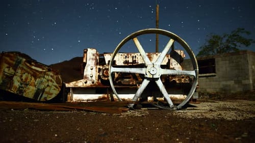 Abandon Mine At Night - 11