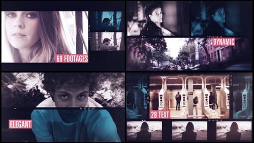 Diapositive vidéo Parallax