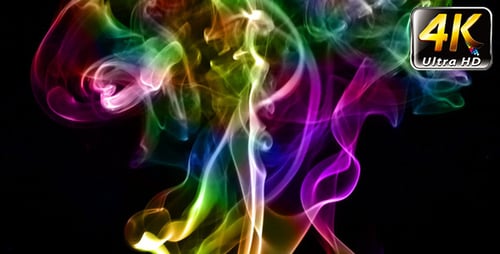 Abstrakte bunte Rauch-Element Turbulence 8