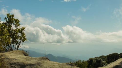 Sur la montagne