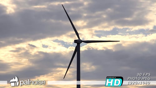 Windkraft Sunset 2