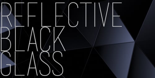 Looping Dark Geometric Triangle Background Animation