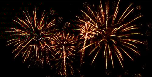 Dynamic Fireworks Explosions for Celebrations and Special Events