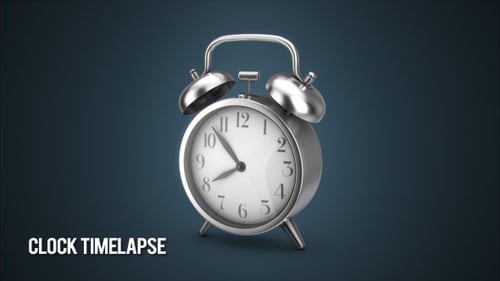 Animação de relógio