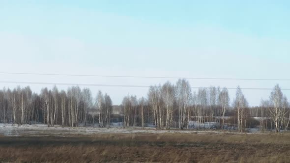 Siberian Spring Landscape, Nature Stock Footage ft. rural & trees - Envato