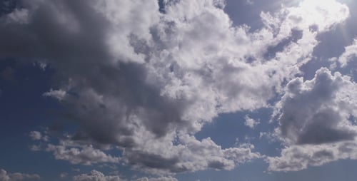 Shiny Sun and Bright Clouds 4