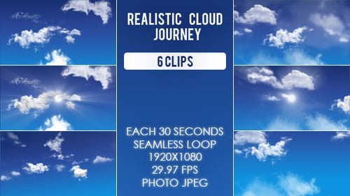 Cloud Journey Pack - 6 Variations