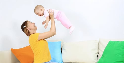 Mother Lift the Child