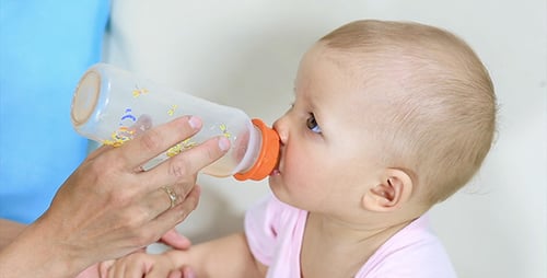 Mother Feed Baby