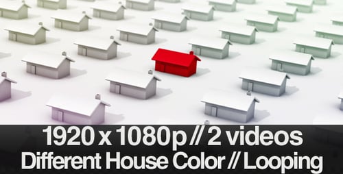 Una casa que se destaca junto a cien - Looping