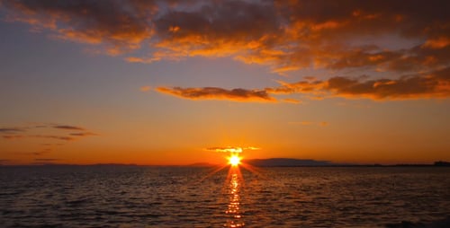 Sunset and Sea 3