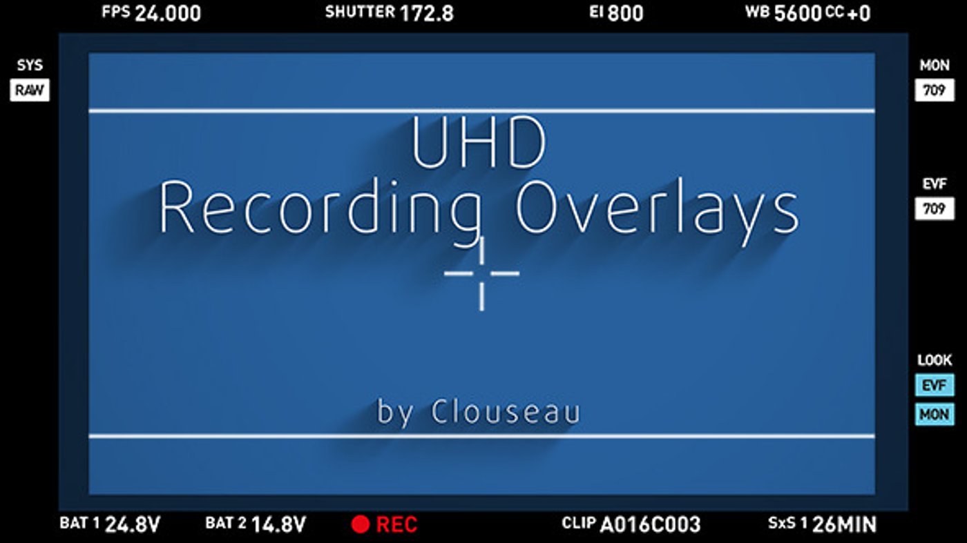 Camera Recording Overlay Set, Overlays Motion Graphics ft. camera ...