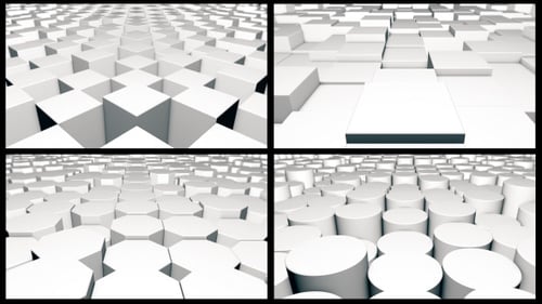 Array-3D-Objekte (4-Pack)