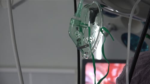 Medical Plastic Oxygen Mask