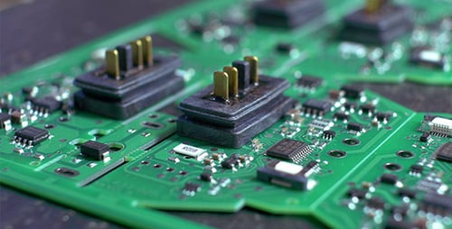 Superficie de circuito Electrónico