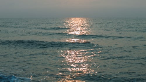 Spiegelungen im Meer