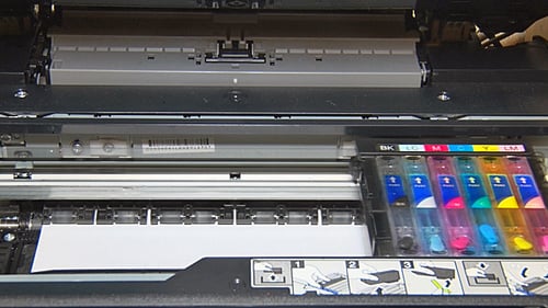 Tintenstrahldrucker funktioniert