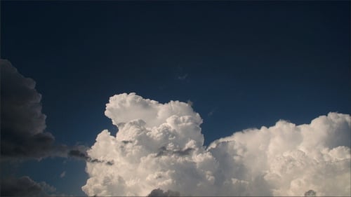 White Thick Cumulus Clouds