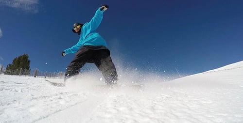 Snowboard Fast Slash