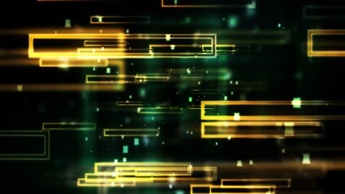 Futuristic Abstract Data Stream Background with Glowing Lines