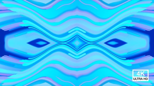 Vibrant Fluid Abstract Wave Motion Background Loop