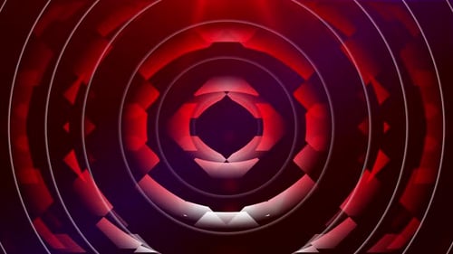 Technology Sci Fi Tunnel Seamless Loop Futuristic Animation High Tech Background