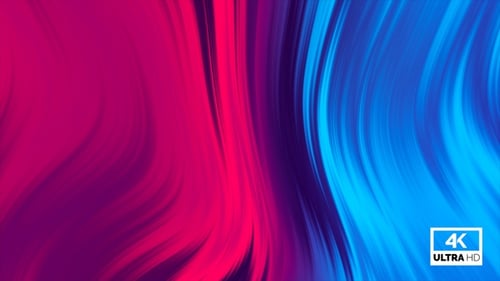 Vibrant Abstract Liquid Flowing Lines Motion Background