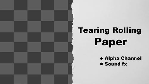 Tearing Rolling Paper