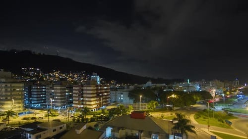 Time lapse - End of the day at 'Trindade' region.