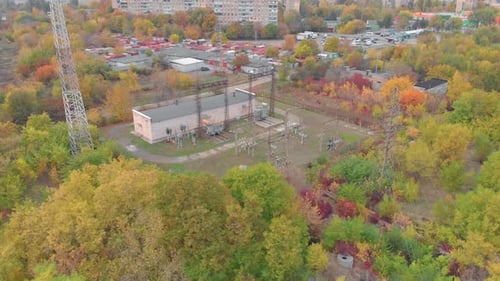 Electrical Substation Landscape