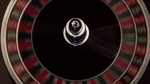 Classic Casino Roulette Wheel Black
