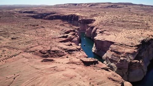 Aerial View of the Colorado River