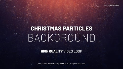 Abstract Colorful Glitter Particles Background Seamless Loop