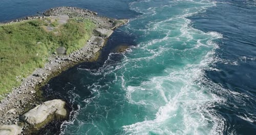 Saltstraumen norway water maelstrom nature