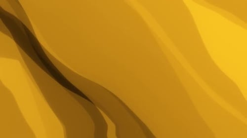 Dynamic Abstract Golden Fluid Waves Seamless Loop Background
