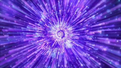 Sparkling Particle Burst Abstract Motion Background