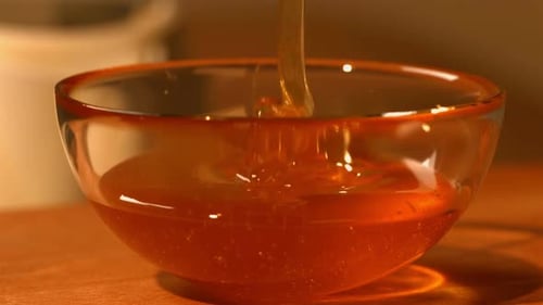 Honey in a Plate