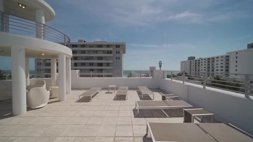 Miami Florida Rooftop Swimming Pool Area 2