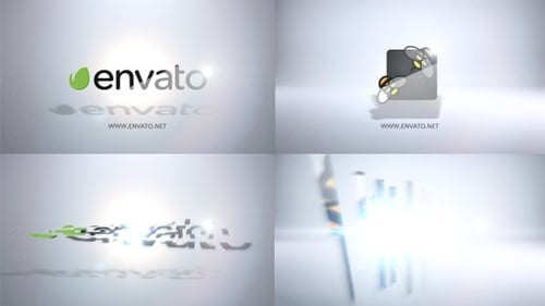 Bright Parts Flare Logo Intro