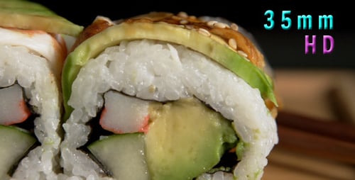 Sushi-Rollen Variety 01