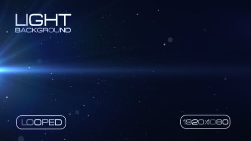 Abstract Looping Background with Particle Light Effect