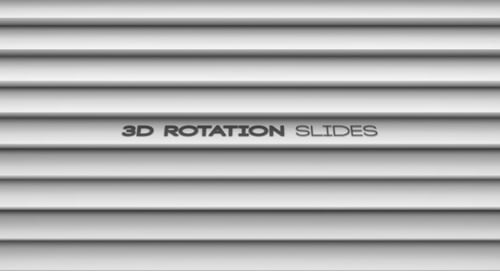 3D Rotation Slides
