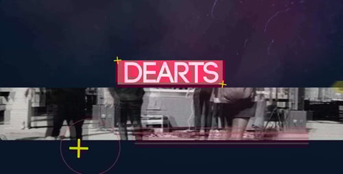 Dynamic Urban Video Opener with Modern Split Screen Transitions