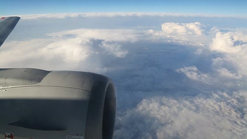 View From Airplane