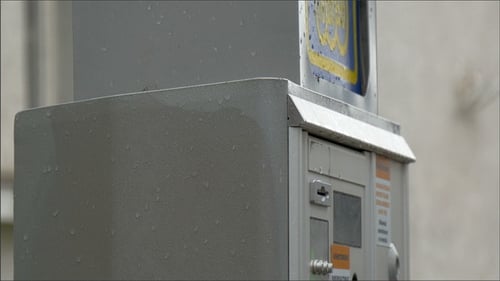 Parking Meter on an Overcast Day