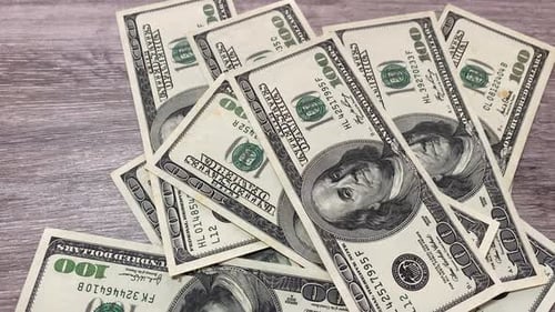 Geld. USD-Rechnungen