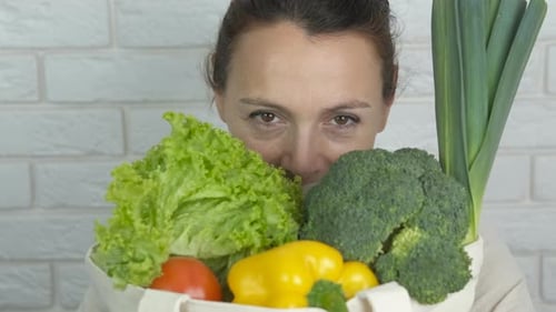 Vegetariano con paquete ecológico