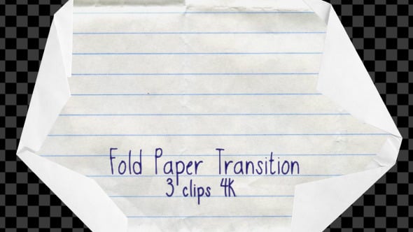 Fold Paper Transition, Transitions Motion Graphics ft. paper texture ...