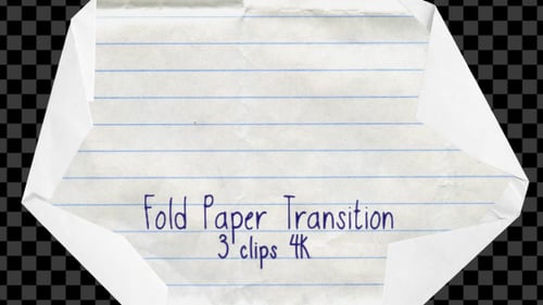 Animated Torn Paper Reveal Transition