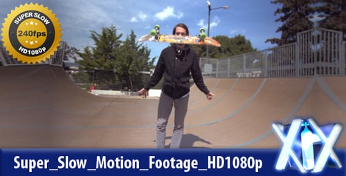 Man Flips Skateboard in the Skate Park